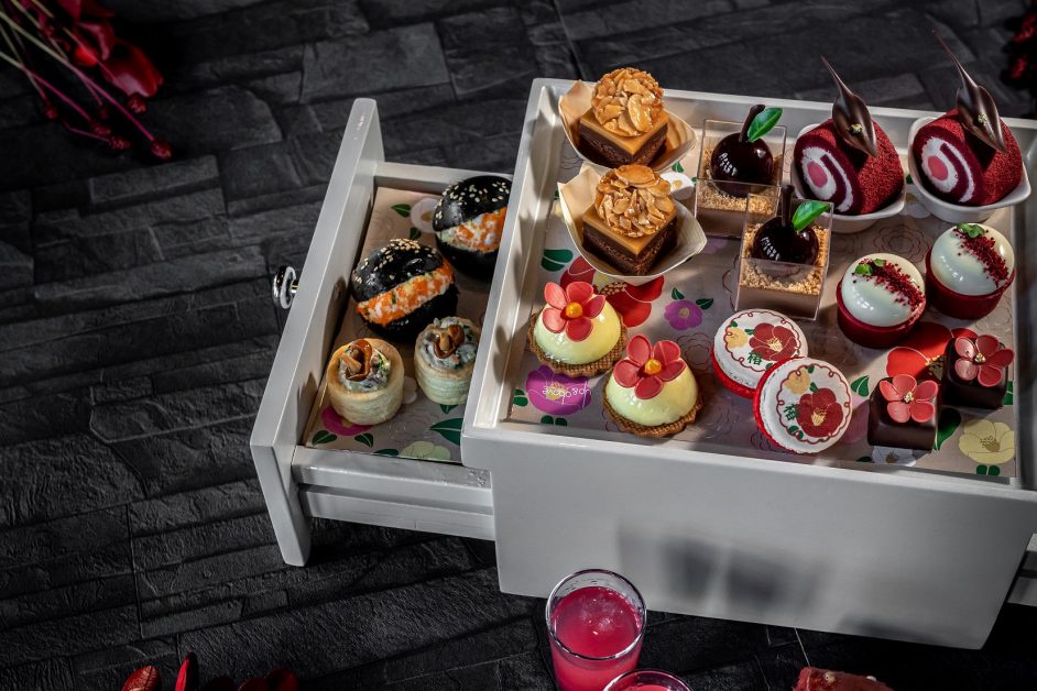 Indulge the season of love with 'Tsubaki Afternoon Tea' at Up Above Restaurant and Bar