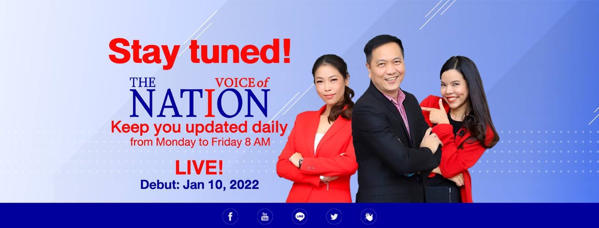 The Nation เปิดตัว 'Voice of The Nation' รายการข่าวภาคเช้าภาษาอังกฤษสะท้อนคอนเซ็ปต์ Connecting Thailand to the