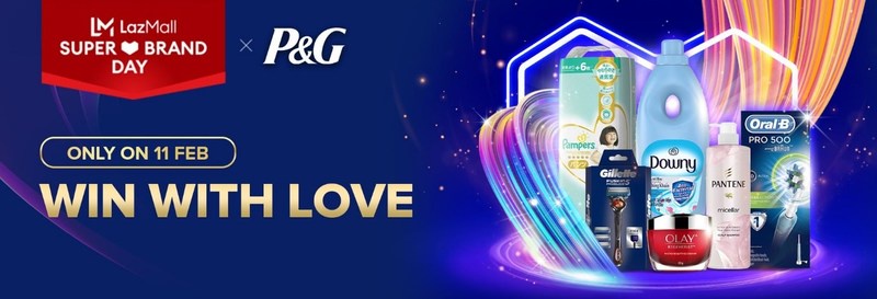 Love thyself more this Valentine's Day with PG x Lazada's #WinWithLove campaign