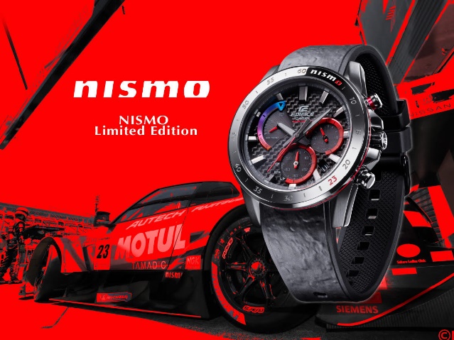Casio to Release Limited Edition EDIFICE in Nissan NISMO Team Colors