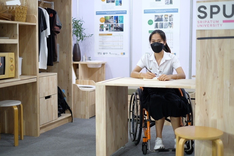 สถาปัตย์ SPU ร่วมจัดนิทรรศการ Thailand Friendly Design Expo 2022 พร้อมโชว์ผลงาน ออกแบบห้องตัวอย่างสำหรับผู้สูงอายุและคนพิการ