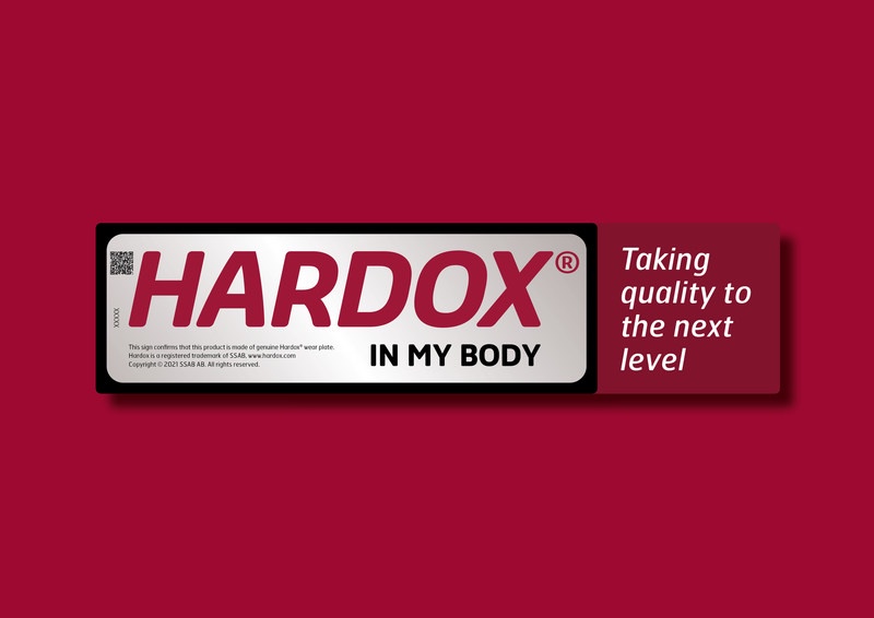 เอสเอสเอบี แนะนำมาตรการตรวจสอบผลิตภัณฑ์ Hardox(R) In My Body ให้ลูกค้ามั่นใจว่าได้ของแท้