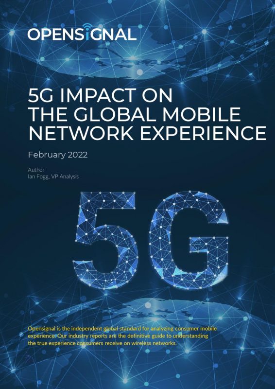 Opensignal เผยรายงาน 5G IMPACT ON THE GLOBAL MOBILE NETWORK EXPERIENCE