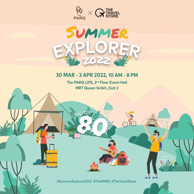 Get ready for summer travel sensation! Enjoy travel and lifestyle essentials with special offers from The Travel Store up to 80% off at Summer Explorer 2022 event at The