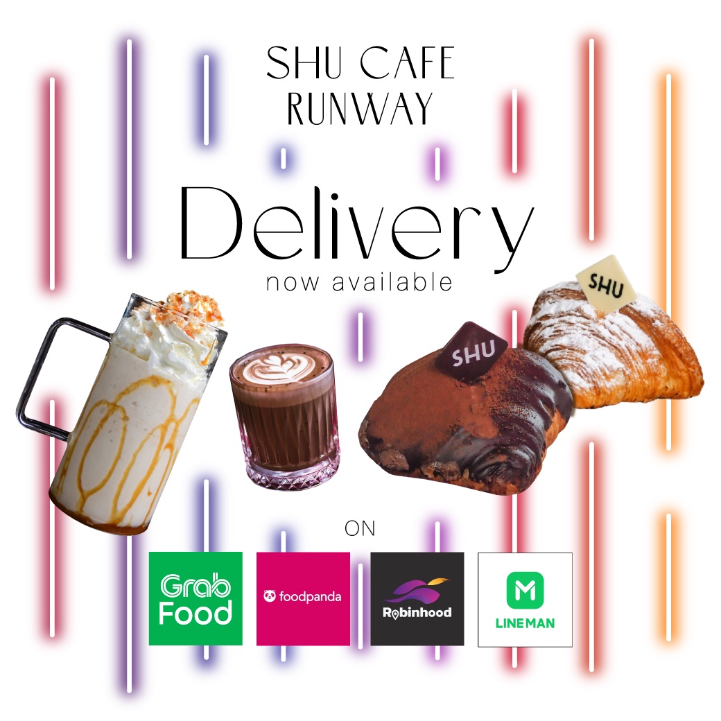 ส่งความอร่อยถึงบ้าน SHU CAFE RUNWAY SIAM SQUARE สั่งเดลิเวอรี่ได้แล้ววันนี้!!