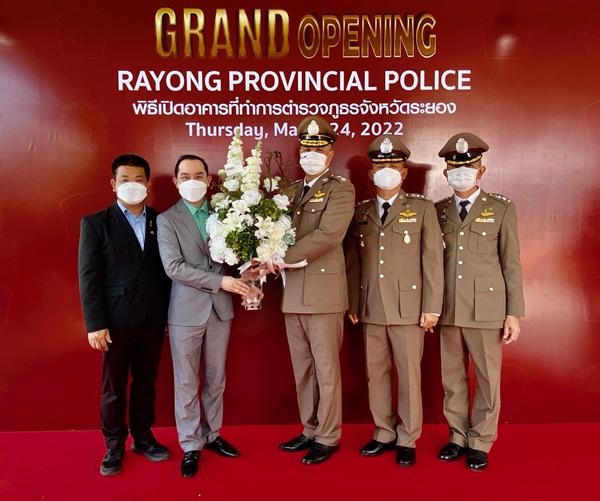 Cape Kantary Hotels Joins Congratulations on Grand Opening of Rayong Provincial Police Station