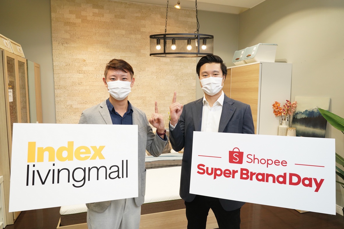 Index Living Mall ประกาศศักดาแบรนด์เฟอร์นิเจอร์อันดับ 1 รุดจับมือ 'ช้อปปี้' อัดโปรฉลองใน Index Living Mall x Shopee Super Brand