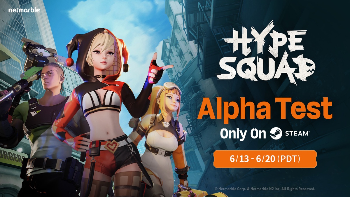 'HypeSquad' เกมแนว Battle Royale ใหม่ล่าสุดจากเน็ตมาร์เบิ้ล เปิด Alpha test บน Steam แล้ววันนี้!