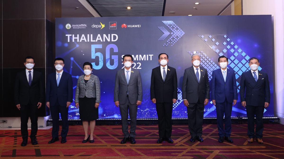 Prime Minister presides over Thailand 5G Summit 2022, joining domestic and international partners to drive 5G as Thailand's key digital