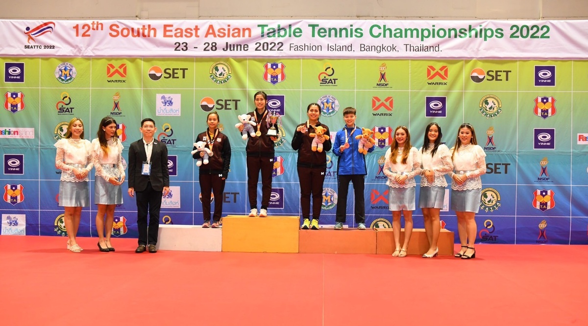 ตลาดหลักทรัพย์ฯ มอบรางวัล 12th South East Asian Table Tennis Championships 2022