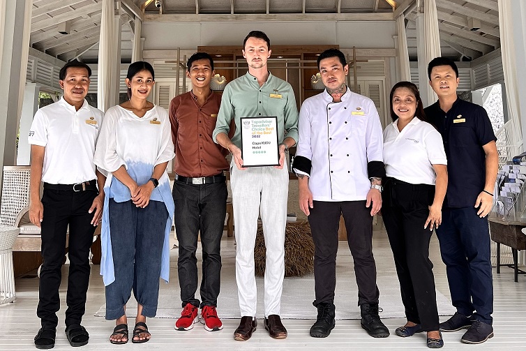 Cape Kudu Hotel, Koh Yao Noi, celebrates one more success with the Certificate of Travelers' Choice from TripAdvisor Awards