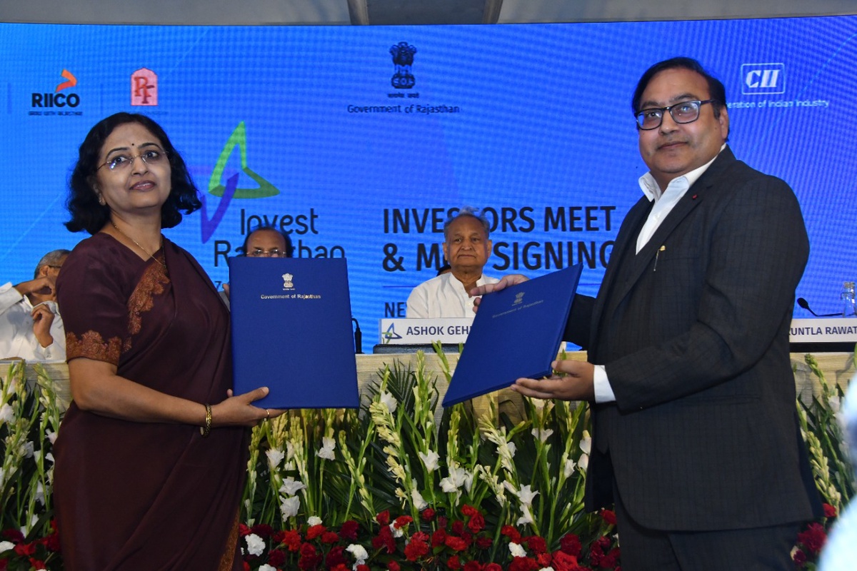 Avaada Group, an Indian Renewable Energy investment partner of Thailand's energy major PTT Group, signs MoU for USD $5 Billion Green Ammonia plant with Rajasthan