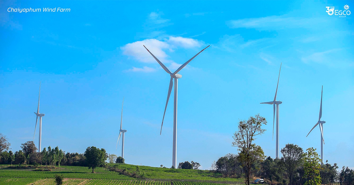 EGCO Group Successful Acquires 10% Additional Shares in Chaiyaphum Wind Farm and Theppana Wind Farm