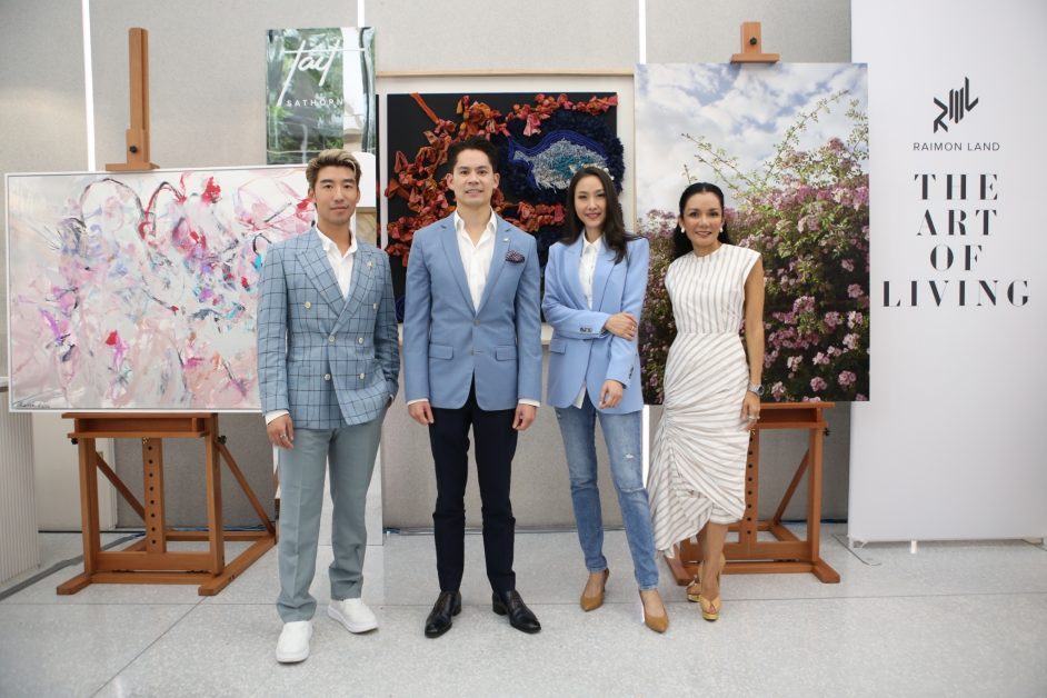 Raimon Land transforms 'Tait Sathorn 12' to 'The Art of Living', a new art museum in the heart of Sathorn Featuring three renowned artists in a solo art exhibition under concept of 'The Iconic Art