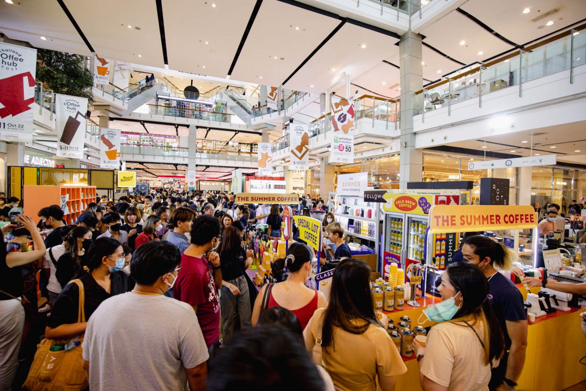 'Thailand Coffee Hub 2022' celebrates huge success as first and largest coffee event in the heart of the city at CentralWorld, receiving great feedback with over 100,000 visitors at 7-day