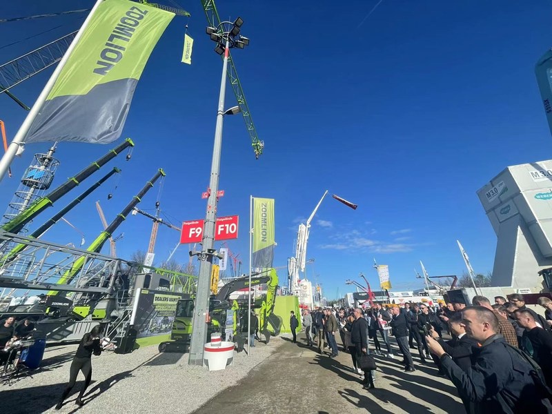Green and Intelligent: Zoomlion Exhibits New Aerial Platforms, Earthmoving and Forklift Products at bauma