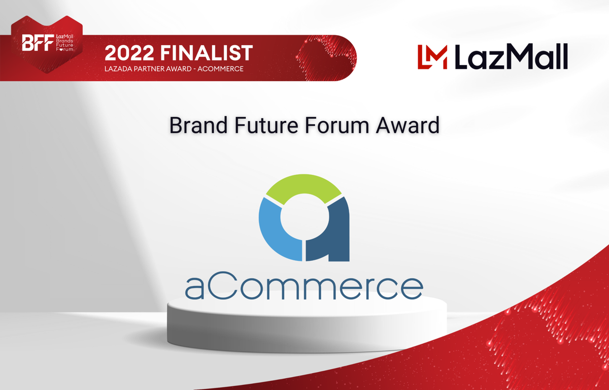 aCommerce Continues Success Streak, Hailed among Top Finalists in Lazada Partner Award