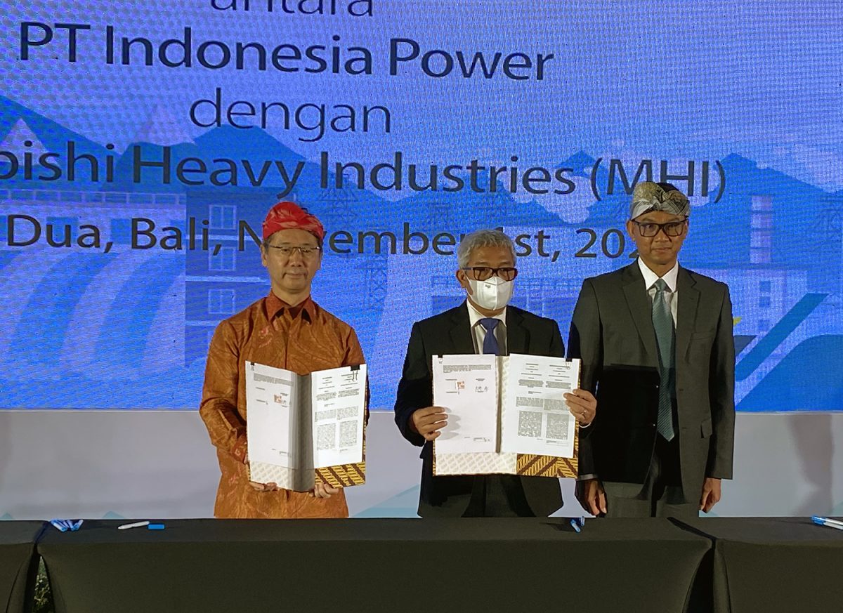 MHI and Indonesia Power Jointly Investigate Co-Firing with Hydrogen, Biomass and Ammonia in Power Plants Across
