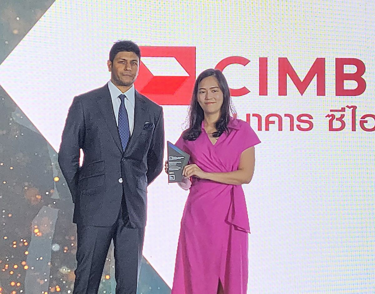 CIMB Thai wins ASEAN regional award Outstanding Marketing Initiative for a New Product Award, from GRB Innovation Awards 2022, for 3 consecutive