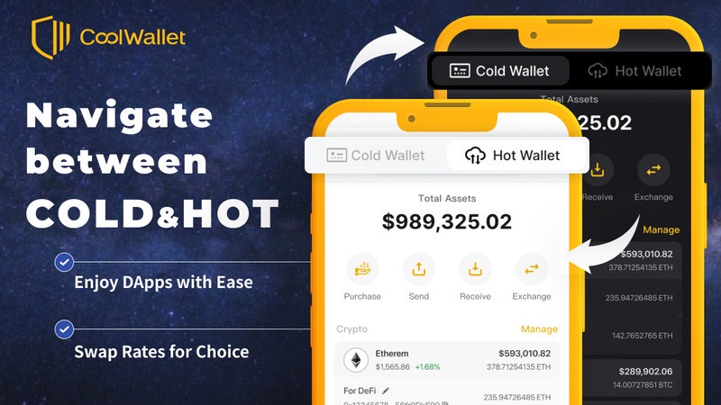 CoolWallet App Launches Web3 Hot Wallet To Help Novice Crypto Users Self-Custody Safely