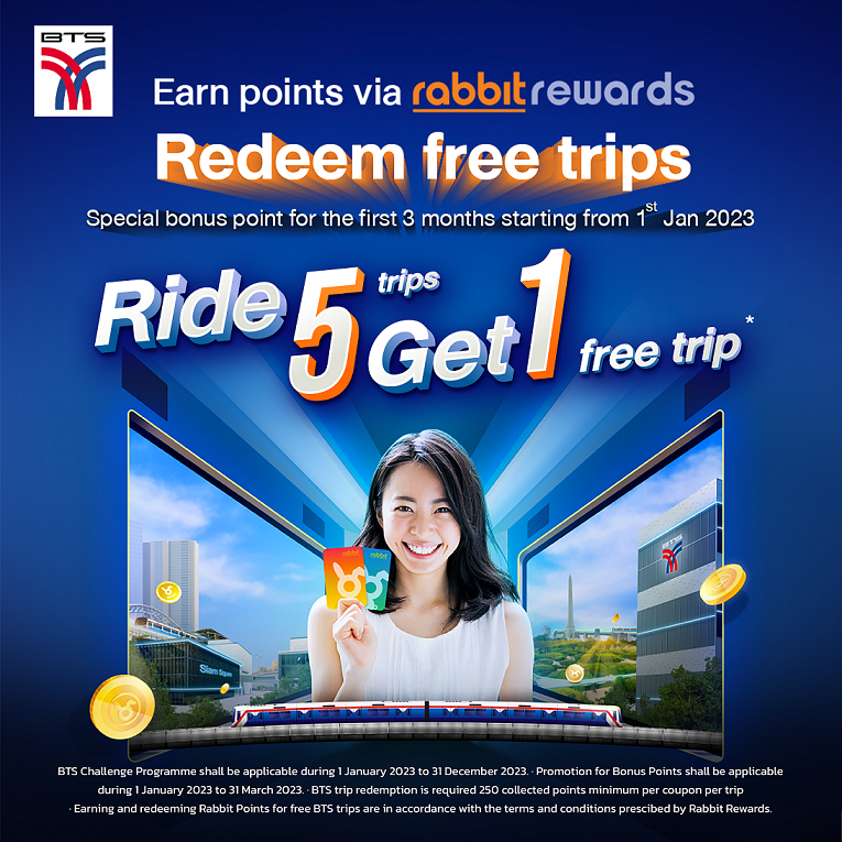 BTS Welcomes New Year with BTS Challenge Year 2! Every 5 Rides brings 1 Free Trip for First 3 Months Starting 1