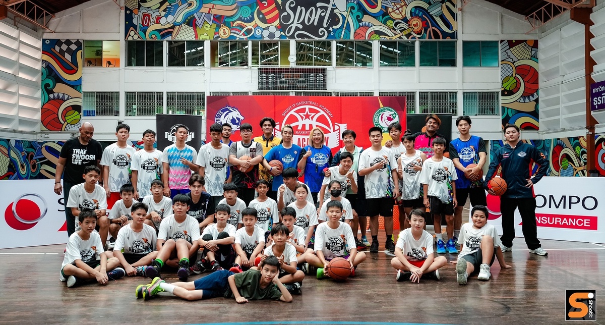 ซมโปะ ประกันภัย สนับสนุนกรมธรรม์คุ้มครองอุบัติเหตุ แก่นักกีฬาบาสเกตบอลทีมชู๊ตอิทอาคาเดมี ในการแข่งขัน SIA Youth Basketball Camp Road to Malaysia ณ