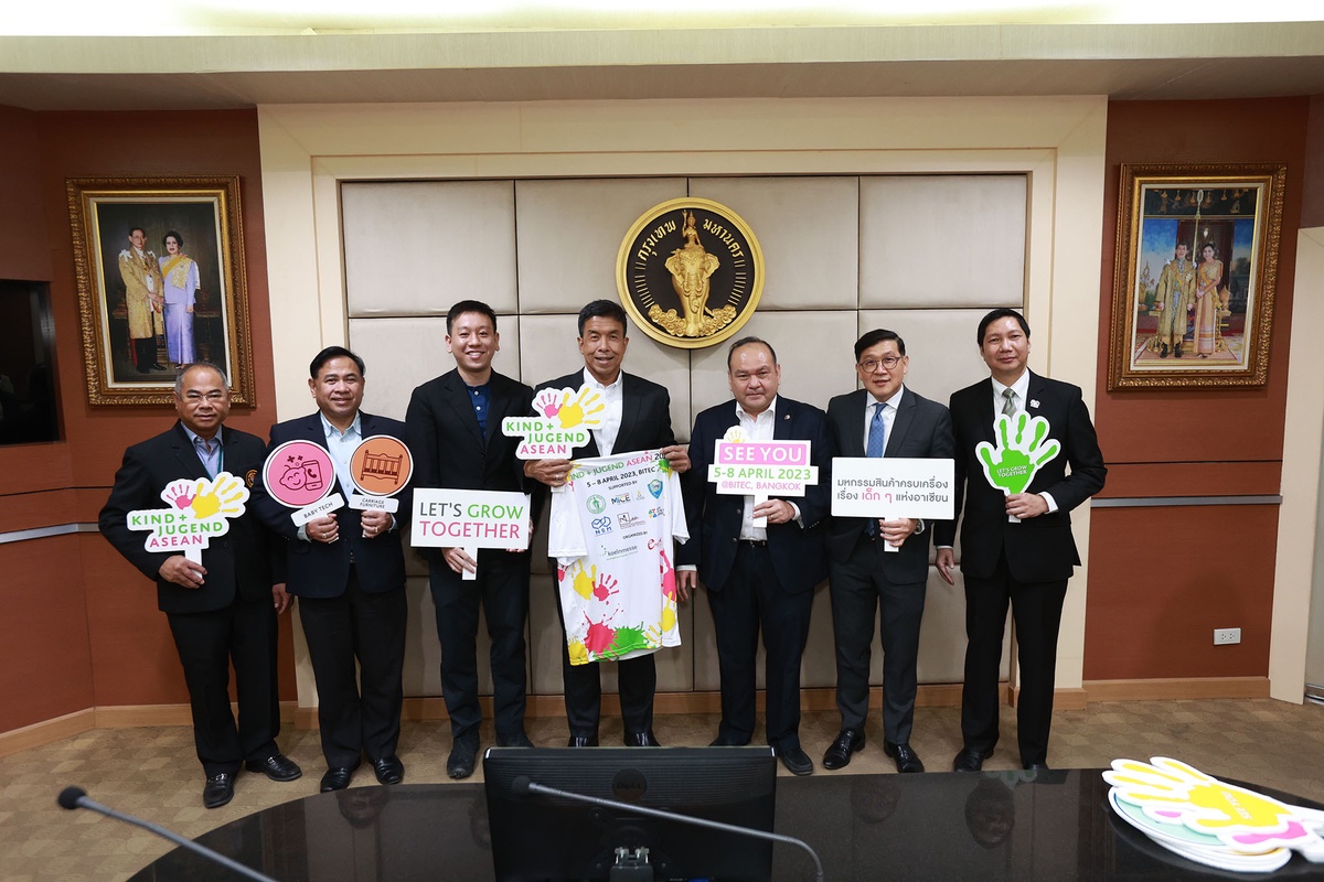 BMA partners with Koelnmesse Thailand and private sector to organize Kind Jugend ASEAN 2023