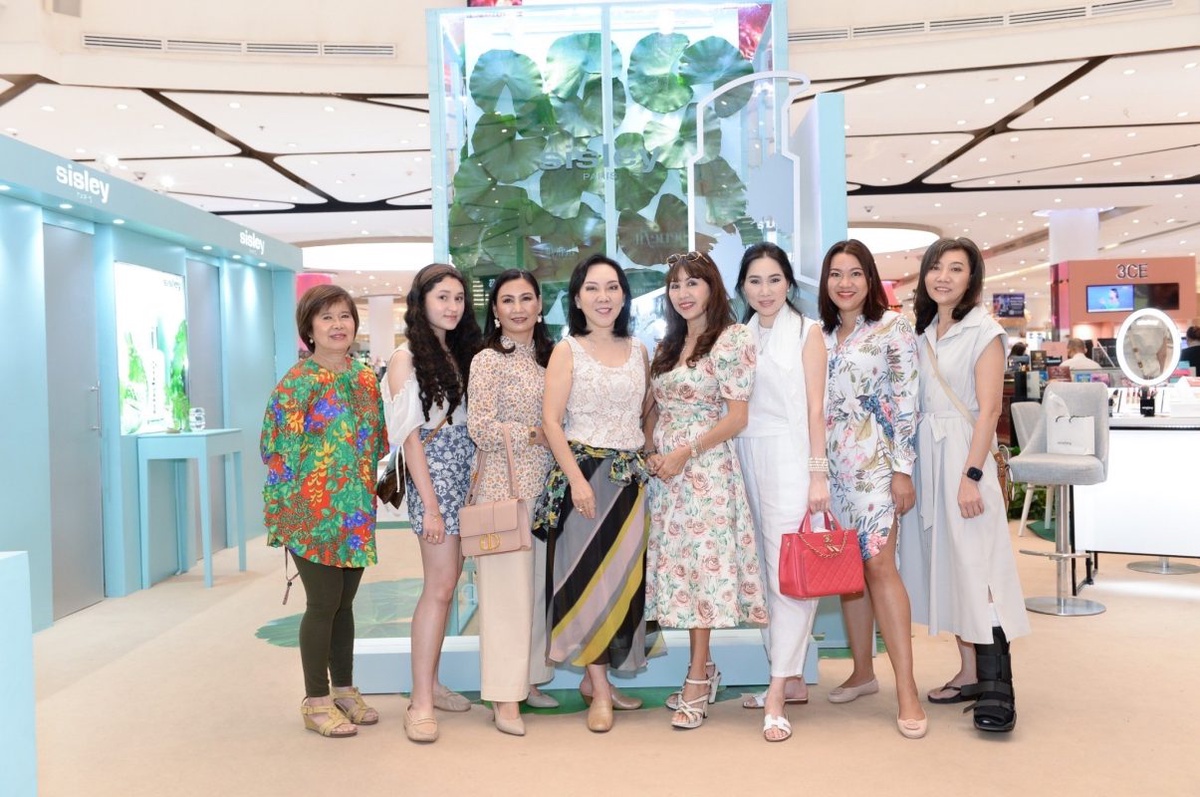 Sisley Paris Iconic Ecological Compound Skincare Showcase at Siam Paragon