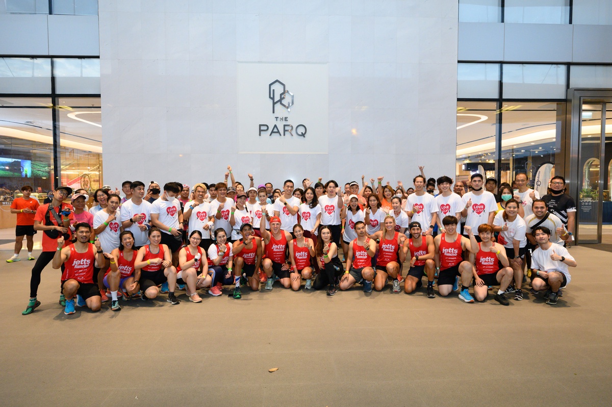 The PARQ in collaboration with Jetts Black Fitness Organized a running event LOVE RUN to strengthen physical and mental health on Valentine's Day