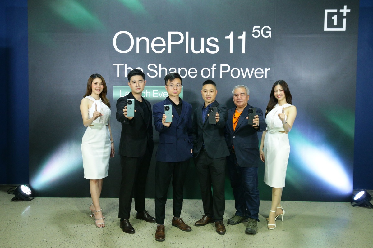 OnePlus ประเทศไทย เปิดตัว 2 ผลิตภัณฑ์เรือธง OnePlus 11 5G สมาร์ทโฟนเรือธงสุดล้ำยุค มาพร้อมหูฟัง OnePlus Bus Pro