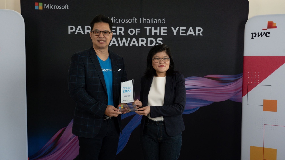 PwC awarded Microsoft Thailand Partner of the Year 2022