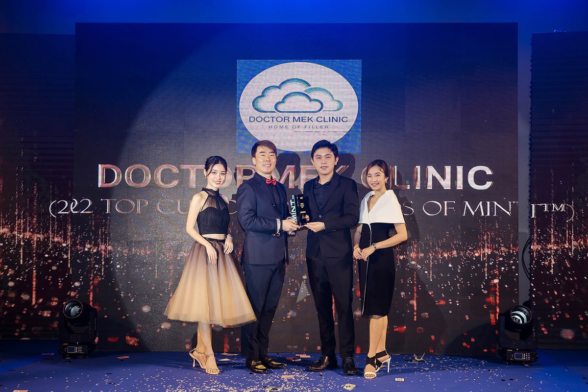 Doctor Mek Clinic คว้ารางวัลระดับประเทศ!! คลินิกที่มียอดร้อยไหมมิ้นท์สูงสุดในประเทศไทยต่อเนื่อง 2 ปีซ้อน จาก Hans Biomed