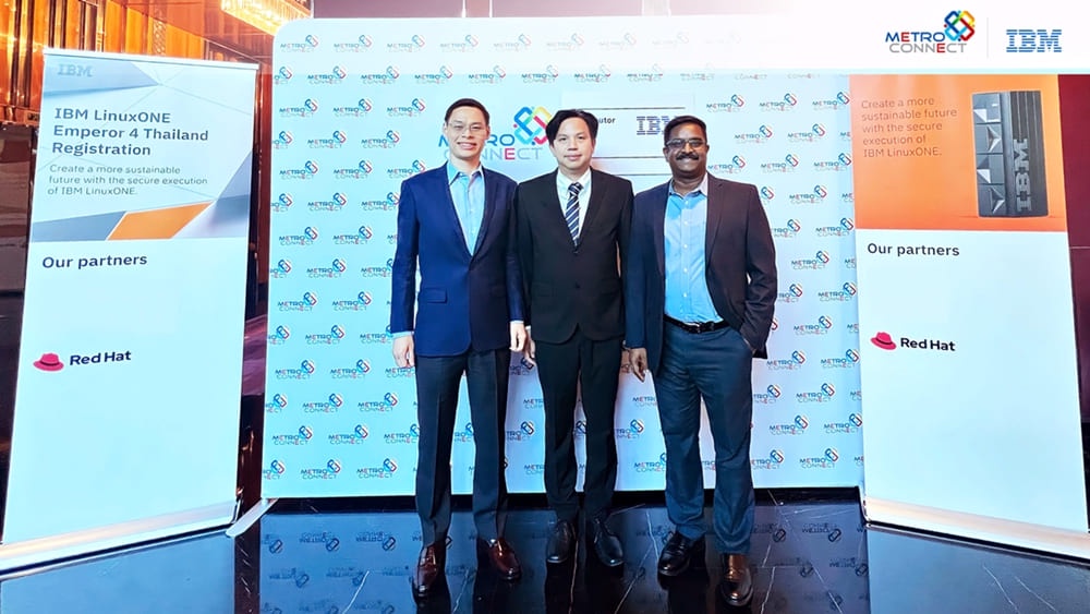 Metro Connect joined with IBM Thailand arranged MCC Grand Opening IBM LinuxONE Distributor