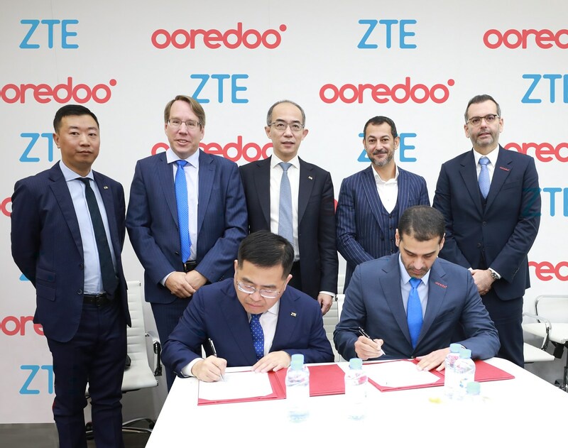 ZTE, Ooredoo Group extend partnership agreement for further five years