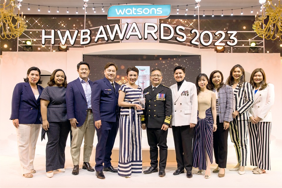 วัตสัน ประเทศไทย จัดใหญ่ 'HWB Awards 2023' มอบรางวัลให้กับสุดยอดสินค้าครองใจผู้บริโภคในปีที่ผ่านมา