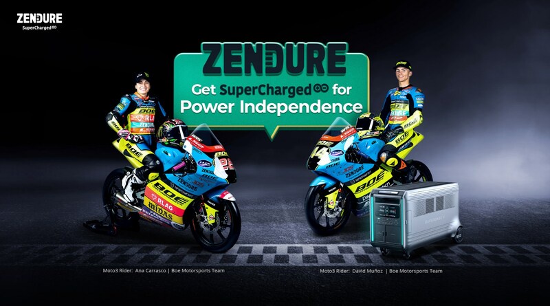 Zendure Announces BOE Motorsports Sponsorship