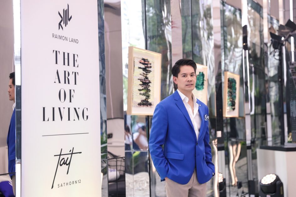 Raimon Land continues to share art with society through construction after the success of the art series 'The Art of Living' at Tait Sathorn