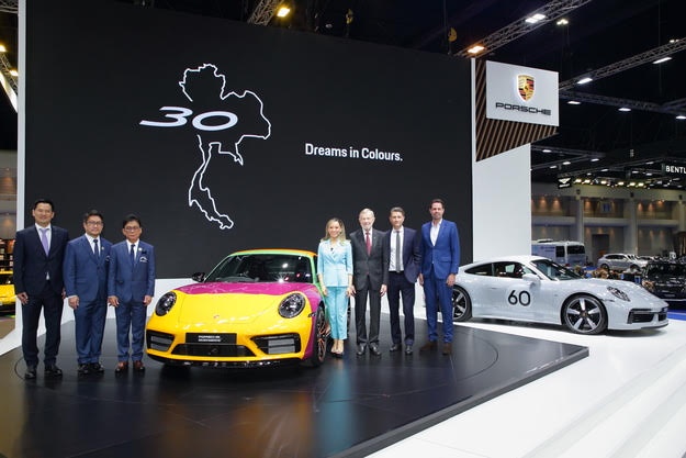 Porsche unveils two limited edition 911 models from Porsche Exclusive Manufaktur at the 44th Bangkok International Motor Show
