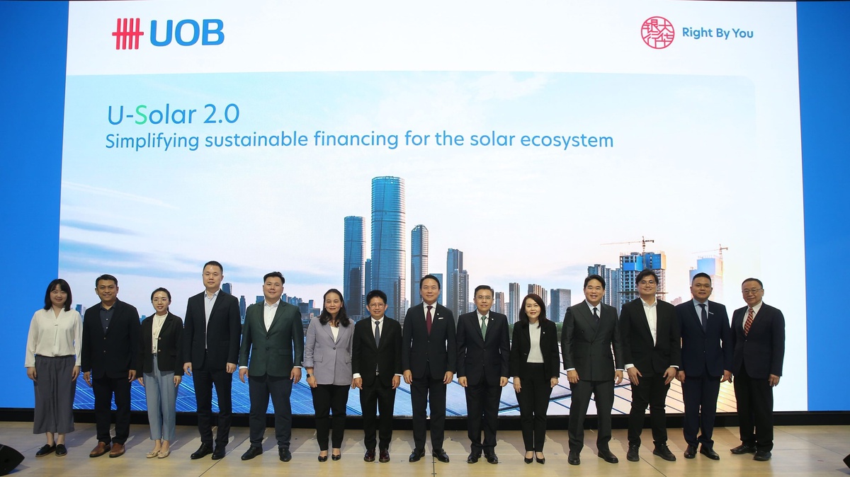 UOB Thailand rolls out U-Solar 2.0 programme to support the entire value chain of solar industry ecosystem