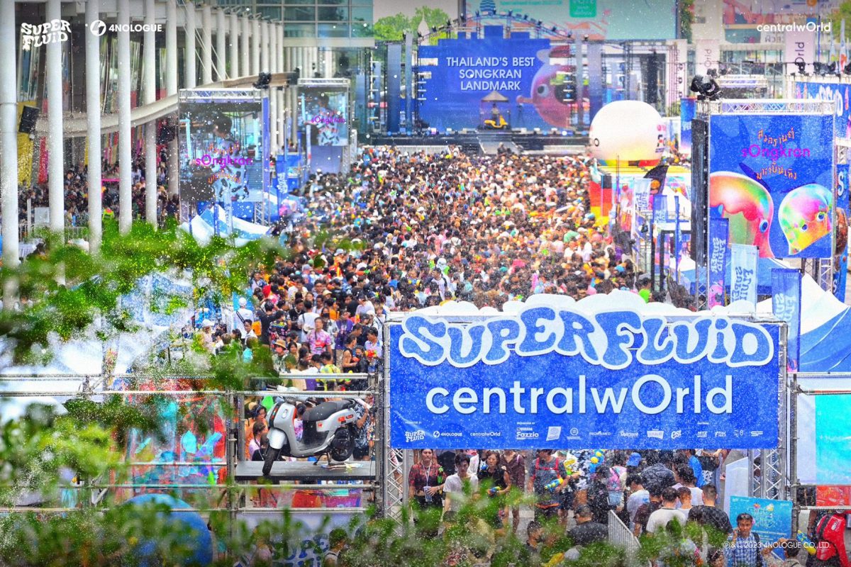 Thailand celebrates the successful comeback of Thai New Year Songkran 2023 at Central Pattana's landmark shopping centres across the