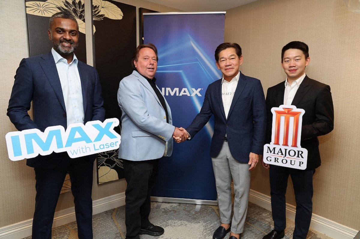 เมเจอร์ ซีนีเพล็กซ์ กรุ้ป ประกาศแผนความร่วมมือ IMAX Corp ครั้งใหญ่ กางแผน 3 ปี อัปเกรดเป็นระบบ IMAX with Laser