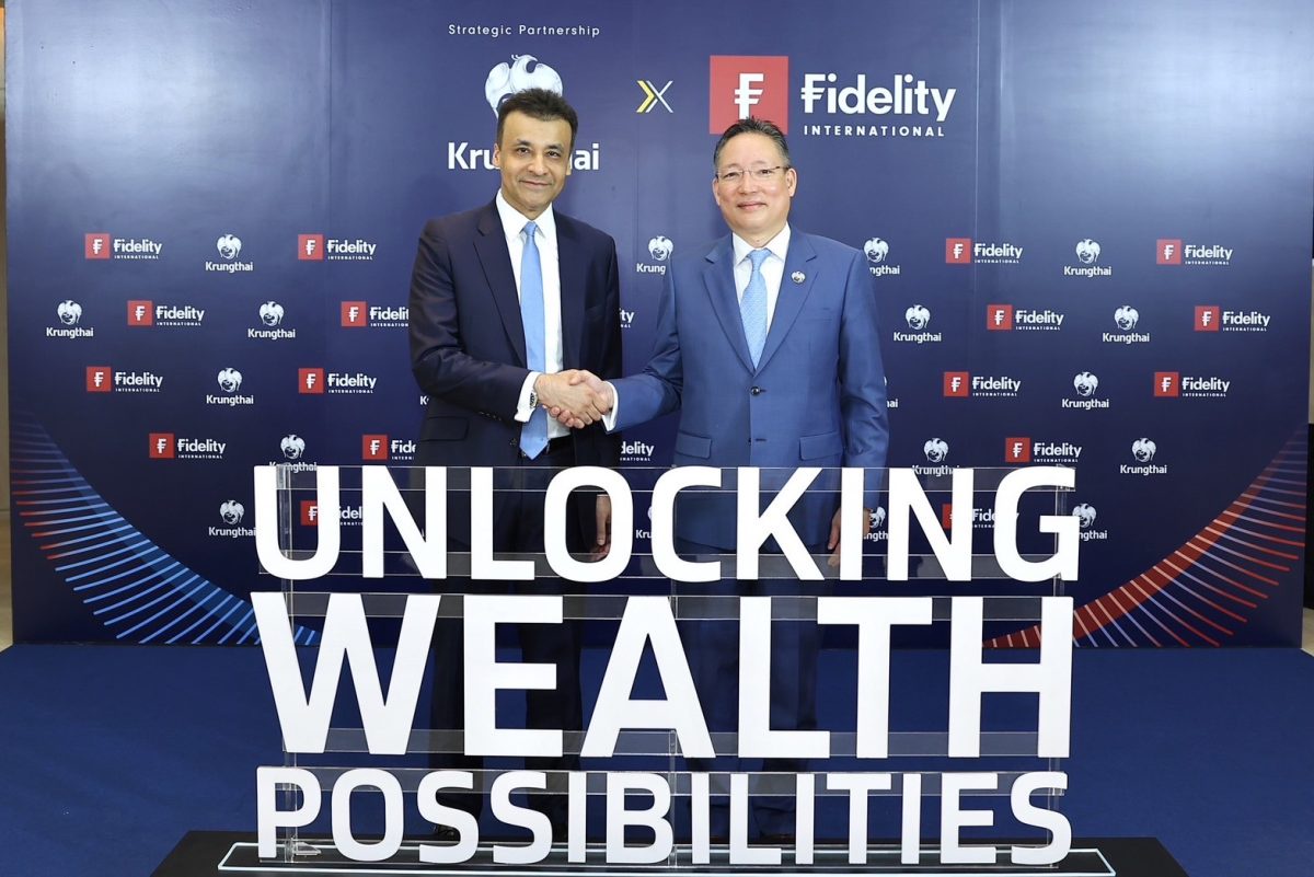 Krungthai Bank partners with Fidelity International to boost wealth management capabilities and empower clients in building long-term financial security, aiming to expand wealth customer base by 100%