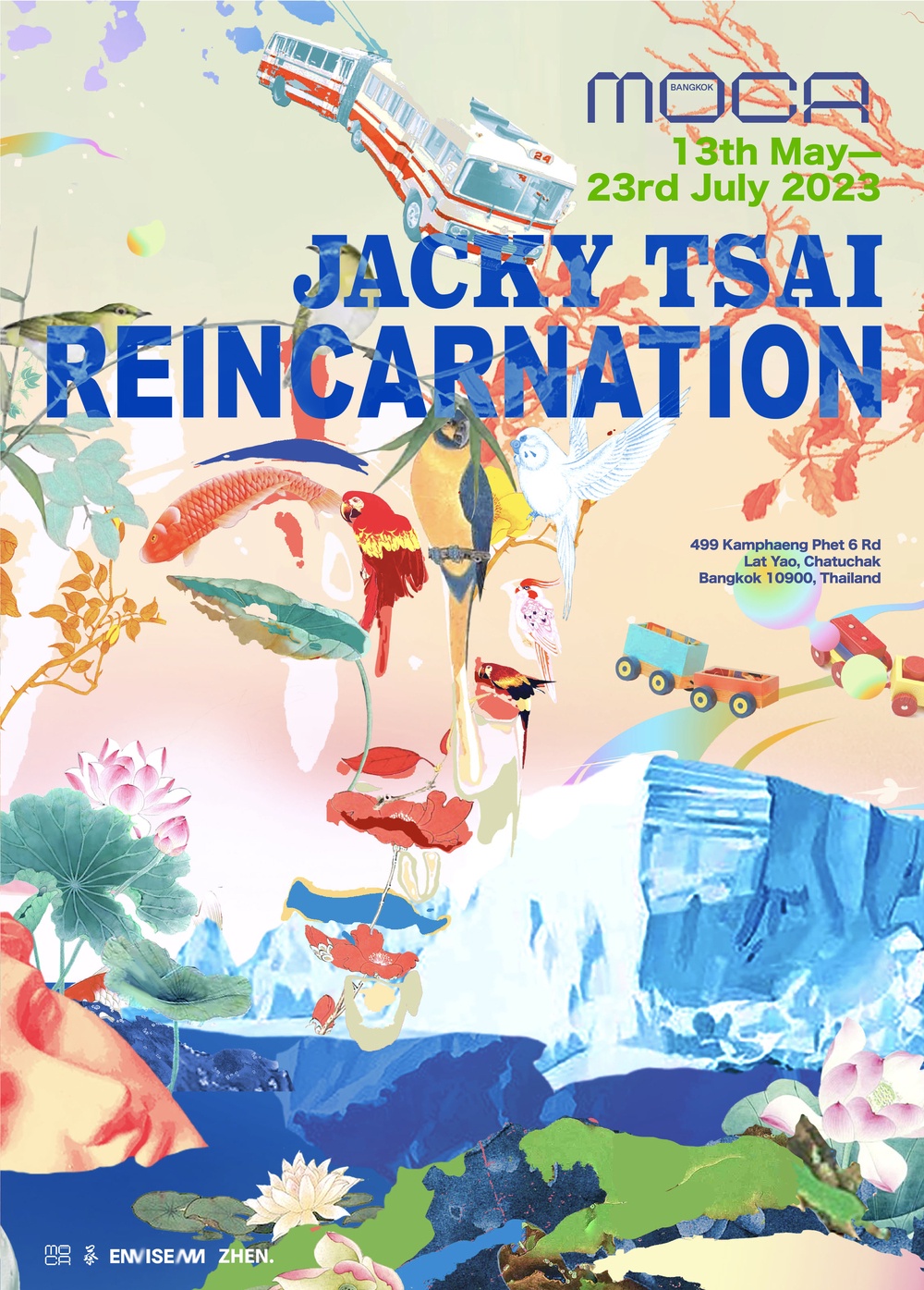 นิทรรศการ Reincarnation โดย Jacky Tsai ศิลปินชาวจีนผู้โด่งดัง โชว์เดี่ยวผลงานครั้งแรก ณ พิพิธภัณฑ์ศิลปะไทยร่วมสมัย MOCA BANGKOK เริ่มวันนี้ ถึง 23 กรกฎาคม
