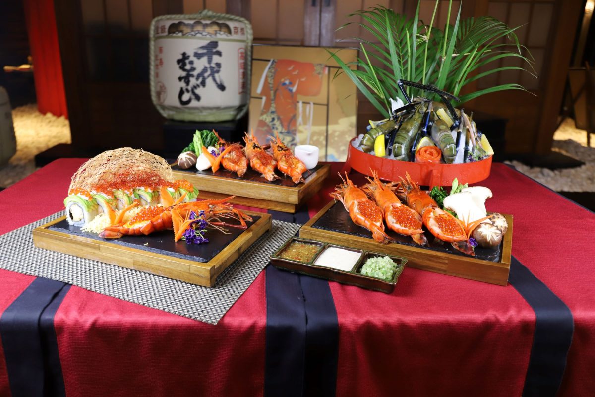 เทศกาลกุ้งแม่น้ำ กับเมนูสไตล์ญี่ปุ่นจากห้องอาหารฮากิ เซ็นทาราแกรนด์ ลาดพร้าว