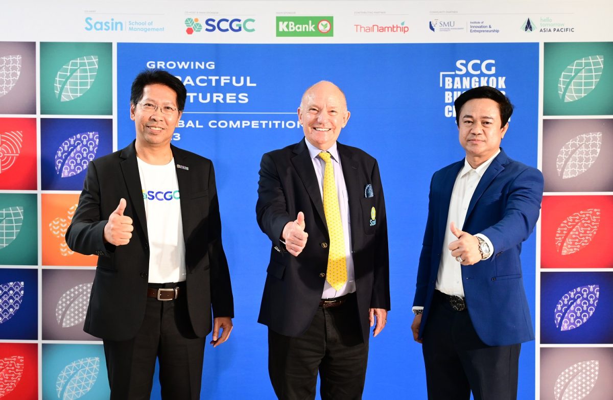 Unleashing Innovation: SCG Bangkok Business Challenge @ Sasin 2023 Global Competition Empower Impactful Ventures for a Sustainable Society and