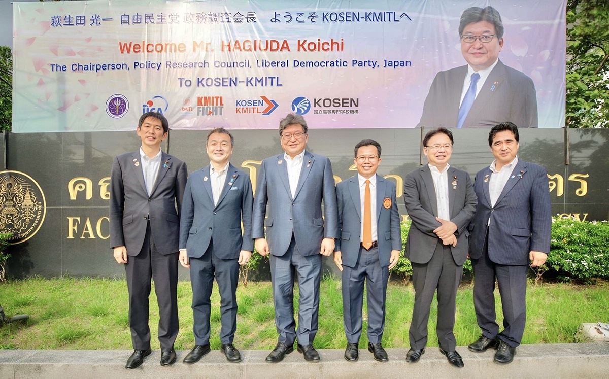 สถาบันโคเซ็นแห่ง สจล. (KOSEN - KMITL) ผนึกกำลังไทย-ญี่ปุ่น 6 องค์กร พร้อมปั้นนวัตกร.ป้อน EEC และอุตสาหกรรมเป้าหมาย