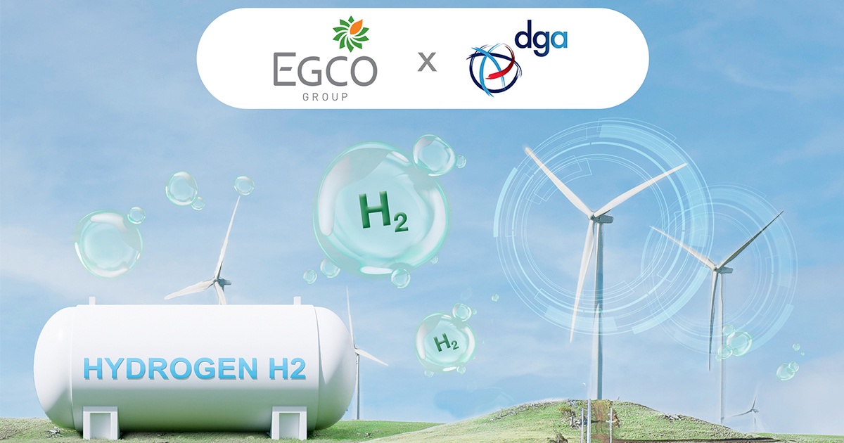 EGCO Group Joins Forces with DGA to Study and Develop Hydrogen Value-Chain Related Business and Renewable Energy in