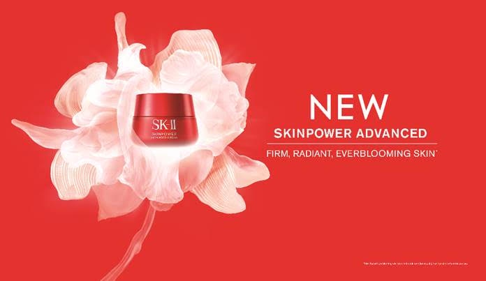 NEW SK-II SKINPOWER ADVANCED ACTS LIKE A POWER SEED OF YOUTH FOR FIRM, RADIANT, EVERBLOOMING SKIN