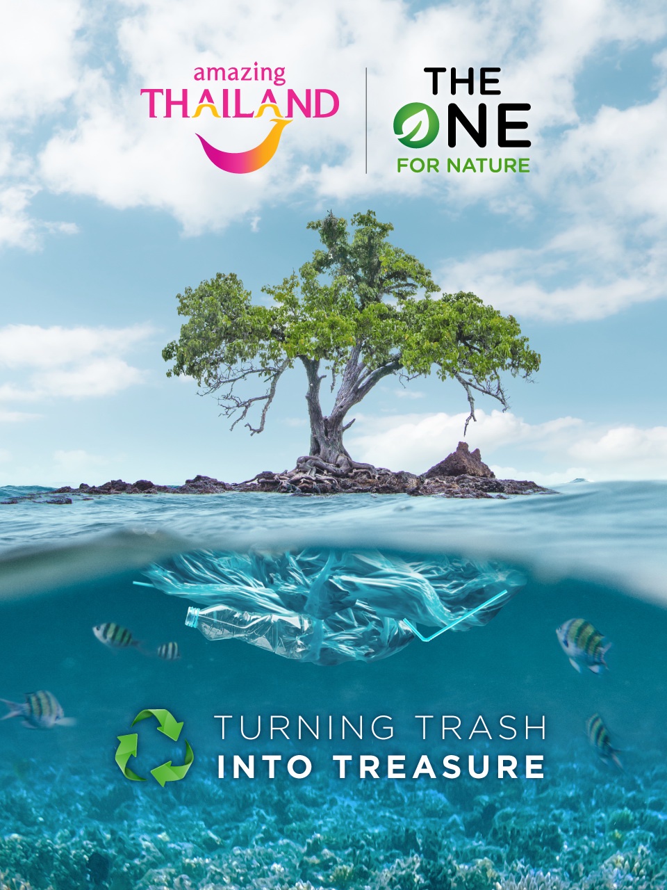 กลับมาอีกครั้งกับโครงการ The One For Nature ครั้งที่ 2 เพื่ออนุรักษ์ธรรมชาติและการท่องเที่ยวไทย โดยการท่องเที่ยวแห่งประเทศไทย