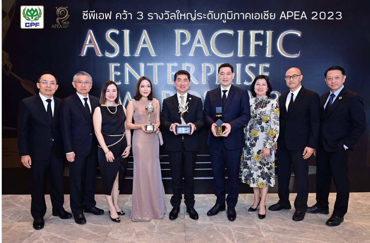 CP Foods Triumphs at Asia Pacific Enterprise Awards 2023 with Triple Recognitions